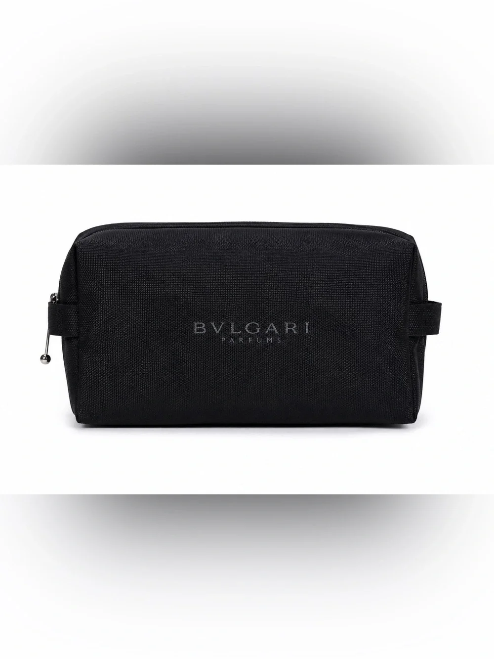 BVLGARI Parfums Black Cosmetic Toiletry Travel Bag Pouch
